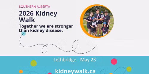 Lethbridge Kidney Walk 2026
