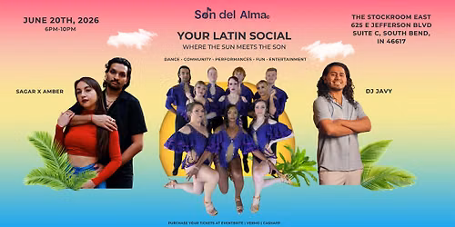 Your latin social- where the sun meets the son