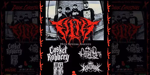 Dark Christmas 2025 @ The Music Factory W\/ Filth - Casket Robbery - Aight Bet - AOTB - Killcrown