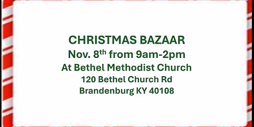 Christmas Bazaar