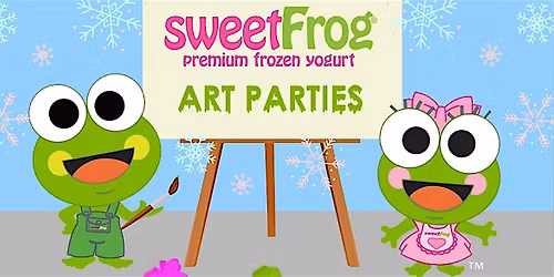 December's Paint Party at sweetFrog Kent Island
