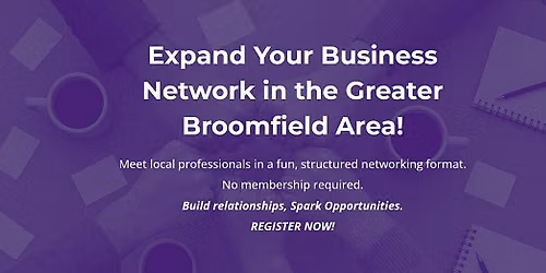 TableTop Networking Broomfield Area - September 2026