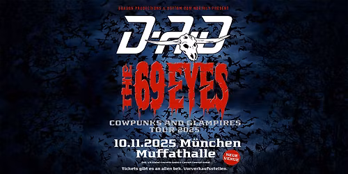 D-A-D & The 69 Eyes | Cowpunks and Glampires Tour 2025 | M\u00fcnchen