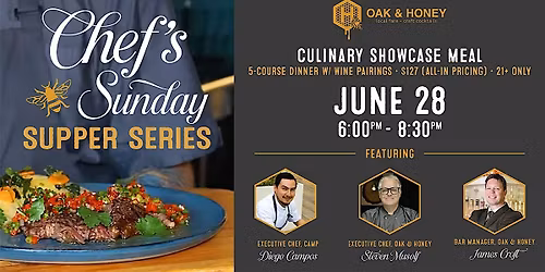 Chef Musolf x Chef Diego Campos Sunday Supper
