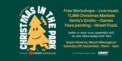 Tauranga's Christmas in the Park 2025 \ud83c\udf84