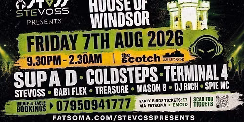 STEVOSS PRESENTS...\ufeff\ufeff \ufeff\ud83d\udd25 THE HOUSE OF WINDSOR \ud83d\udd25 