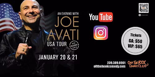 Comedian Joe Avati Live in Naples, Florida!
