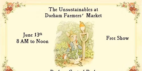 The Unsustainables at Durham Farmers' Market