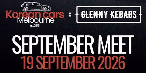 KOREAN CARS MELB x GLENNY MEET