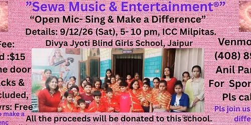 Open Mic - Sing & Make a Difference