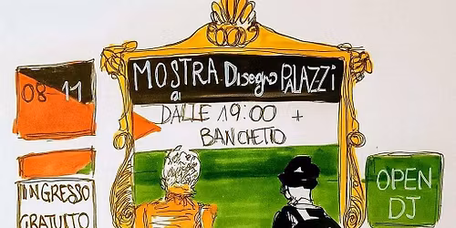 Massimo Matera \u2013 \u201cDisegnopalazzi \/ Disegnopolitico\u201d\/\/Caracol Pisa