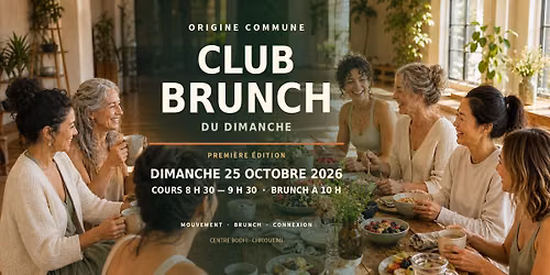 Club brunch du dimanche \u2014 premi\u00e8re \u00e9dition