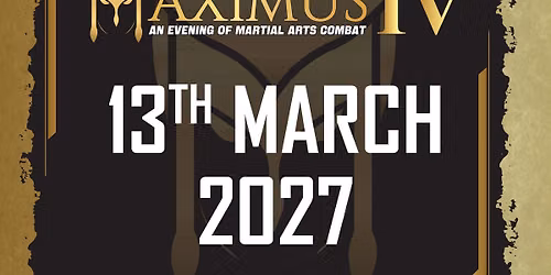 Maximus IV - An Evening of Martial Arts Combat