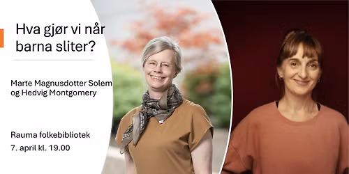 Hva gj\u00f8r vi n\u00e5r barna sliter?