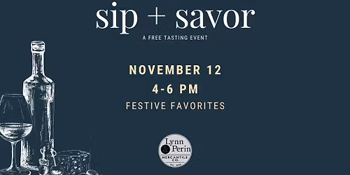 November Sip + Savor
