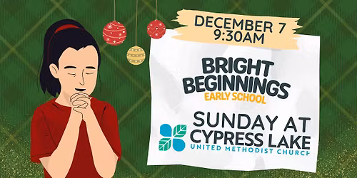 Bright Beginnings Sunday at Church