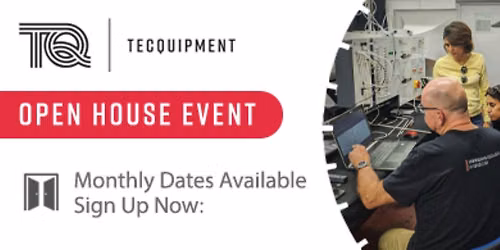 Discover TecQuipment: Monthly Open Days