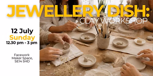 Clay Jewellery Dish Workshop