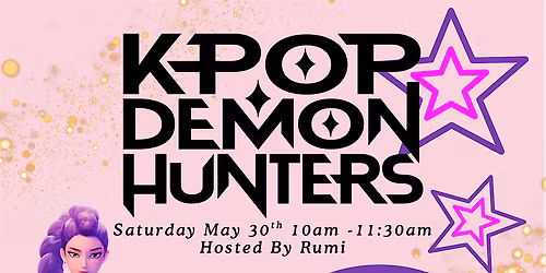 Kpop Demon Hunters Event! Paramus Location
