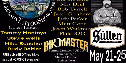 Legend's tattoo show