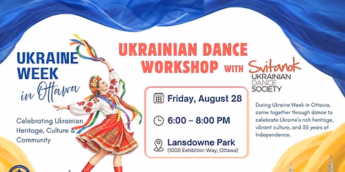 Ukrainian Dance Workshop with Svitanok