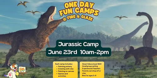 Jurassic Art Camp — 1947 Madison St. Ste. A, Clarksville, TN, United States, Tennessee 37043