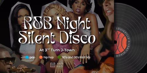R&B Silent Disco at 3rd Turn J-Town