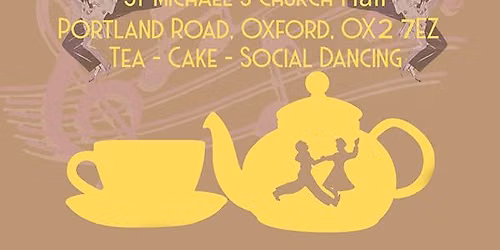 Summertown Swing Sunday Tea Dance Club September 2026
