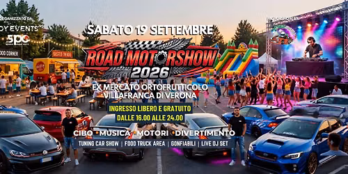 ROAD MOTORSHOW 2026 - Villafranca di Verona