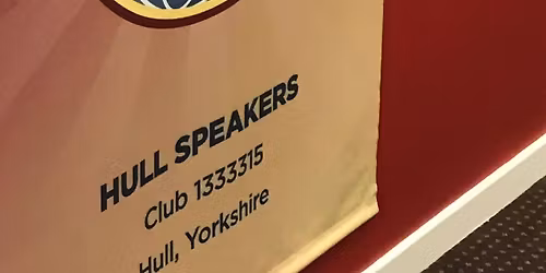 Hull Speakers Toastmasters Club Meeting