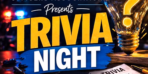 University City Police Officers Assoc Trivia Night
