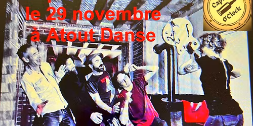 Concert dansant \u00e0 AtoutDanse Dijon avec Captain O'clock