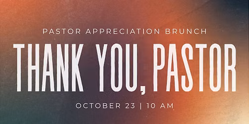 Pastor Appreciation Brunch