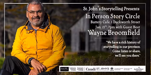 January Story Circle w\/ Wayne Broomfield 