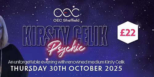 An evening with Kirsty Celik