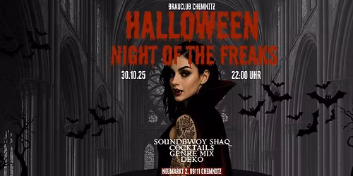 \ud83c\udf83 Night of the Freaks \u2013 Halloween im BrauClub \ud83c\udf83