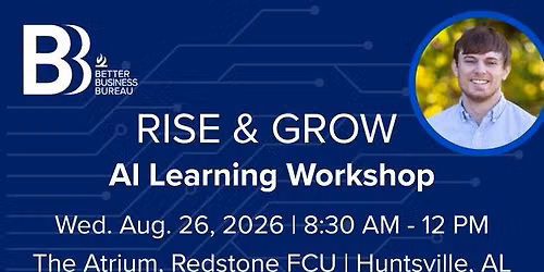 Rise &amp; Grow: AI Learning Workshop (Free Breakfast + Interactive Training)