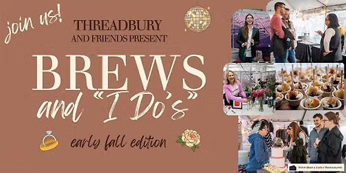 Brews & I Do's: A Cool & Casual Local Wedding Pop-Up