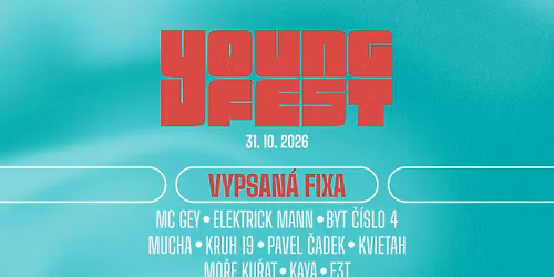 YOUNGFEST \u0160UMPERK 2026 - VYPSAN\u00c1 FIXA \/\/ D\u016eM KULTURY