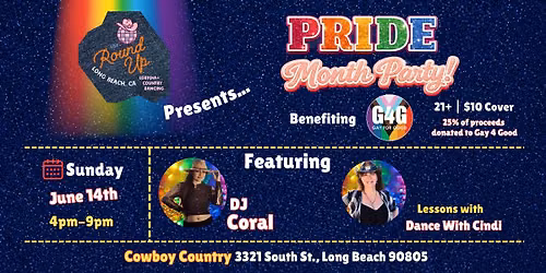 Round Up\u2019s Pride Month Party