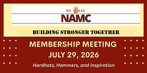 Membership Meeting - July 2026