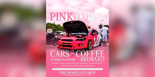 Cars and Coffee Broward: PinkTober
