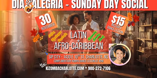 Dia de Alegria - Sunday DAY Latin and Kizomba Social