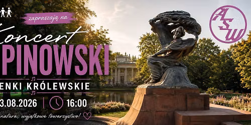 ASW zaprasza na koncert Chopinowski w \u0141azienkach