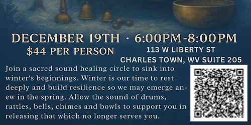 Winter Solstice Sound Healing w\/ Dr. Marie Rodriguez