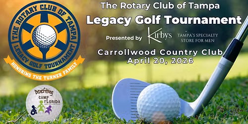2026 Rotary Club of Tampa Legacy Golf Tournament