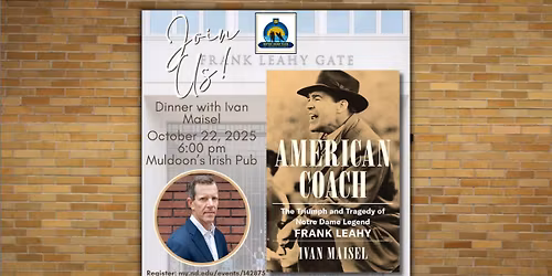 An Evening with Ivan Maisel \u2022 Author, \u201cAmerican Coach\u201d