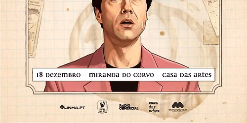 David Fonseca - Casa das Artes de Miranda do Corvo, Miranda do Corvo