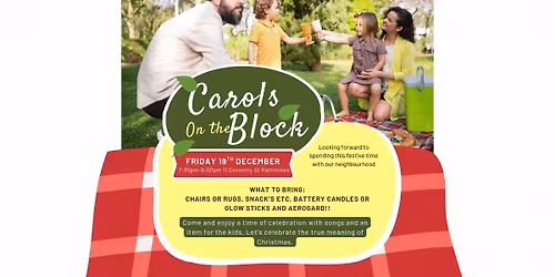 CAROLS ON THE BLOCK
