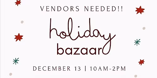 MSP Annual Holiday Bazaar